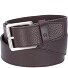 Casual belt leather Variant ebony | 90 cm Casual belt leather Variant ebony | 90 cm
