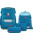  Basis School bag set 4-piece Variant Set „Blue Hearts