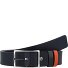  Reversible belt leather Variant navy-argan oil | individuell kürzbar