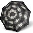  T.760 stick umbrella 87 cm Variant check black & white