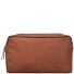 Stefan Toilet bag Leather 29 cm Variant cognac  Stefan Toilet bag Leather 29 cm Variant cognac