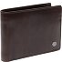  Umbria Wallet RFID protection Leather 12.5 cm Variant brown