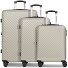 Paradise 2.0 4 wheels Suitcase set 3-piece with expansion pleat Variant eggshell Paradise 2.0 4 wheels Suitcase set 3-piece with expansion pleat Variant eggshell