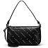 Monogram Shoulder Bag Leather 23.5 cm Variant black Monogram Shoulder Bag Leather 23.5 cm Variant black