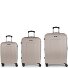  Mercury 4 wheels Suitcase set 3-piece Variant champagne