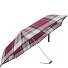  Alu Drop S pocket umbrella 23 cm Variant garnet red check