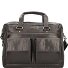  Briefcase leather 41 cm laptop compartment Variant black