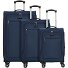  Monterrey 4 wheels Suitcase set 3-piece with expansion pleat Variant navy