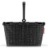  Carrybag shopping bag 33 cm Variant bouclé black