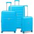 Starlight 3.0 4 wheels Suitcase set 3-piece with expansion pleat Variant light blue