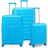  Starlight 3.0 4 wheels Suitcase set 3-piece with expansion pleat Variant light blue