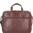  Roma briefcase leather 41 cm laptop compartment Variant braun