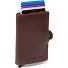  Baldwin Credit card case RFID protection Leather 6.5 cm Variant brown