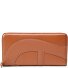  Deborah Wallet RFID protection Genuine Leather 19 cm Variant cognac brown