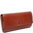 Rivalto Wallet RFID protection Leather 18.5 cm Variant cognac Rivalto Wallet RFID protection Leather 18.5 cm Variant cognac