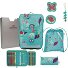  ErgoFlex Easy School bag set Variant Butterfly Garden