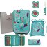  ErgoFlex Easy School bag set Variant Butterfly Garden