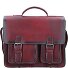  Briefcase leather 39 cm Variant red
