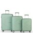  Vegas 4 wheels Suitcase set 3-piece Variant graugrün