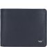  Polo Wallet RFID protection Genuine Leather 12.5 cm Variant marineblau