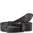 Studded belt leather Variant schwarz | 80 cm