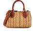  Riccarda Handbag 24 cm Variant bianco-cognac