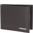  Leather Wallet RFID protection Genuine Leather 11 cm Variant braun-pure 2.0metal square
