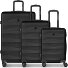  Edition 03 4 wheels Suitcase set 3-piece Variant black