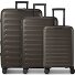  Toronto 4 wheels Suitcase set 3-piece with expansion pleat Variant mocha brown