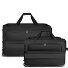  Duffle Essentials 2-wheel travel bag set 2 pcs M+L with stretch fold Variant black