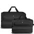  Duffle Essentials 2-wheel travel bag set 2 pcs M+L with stretch fold Variant black