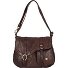  Shoulder bag leather 24 cm Variant moro