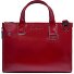  Blue Square Shopper Bag Leather 38 cm Laptop compartment with expansion pleat Variant red