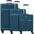 Deep Dive 4 wheels Suitcase set 3-piece with expansion pleat Variant teal-lime Deep Dive 4 wheels Suitcase set 3-piece with expansion pleat Variant teal-lime