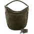  Fluted animal S shoulder bag leather 33 cm Variant khaki green
