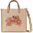  Zigzag Stripe Shopper Bag 22 cm Variant shifting sand