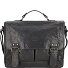  Baggie briefcase leather 35 cm laptop compartment Variant schwarz