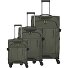 Briize 4 wheels Suitcase set 3-piece with expansion pleat Variant khaki