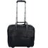  2 Roll Business Trolley Leather 40 cm Laptop compartment Variant schwarz