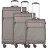 Silhouette 4 wheels Suitcase set 3-piece with expansion pleat Variant dark grey Silhouette 4 wheels Suitcase set 3-piece with expansion pleat Variant dark grey