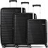  Roadrush 4 wheels Suitcase set 3-piece Expandable Variant shadow black