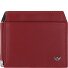  Polo Wallet RFID protection Genuine Leather 11 cm Variant rot