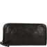 Wallet leather 21 cm Variant nero Wallet leather 21 cm Variant nero