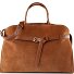  Sabine Suede Handbag Leather 43 cm Variant cognac-cognac