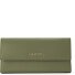  Bologna Leather Wallet Genuine Leather 19 cm Variant olive