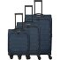  Skaii 4 wheels Suitcase set 3-piece Expandable Variant navy
