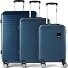  Voyage 4 wheels Suitcase set 3-piece Variant marineblau