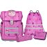  Ergo Compacto School bag set 5-piece Variant Pinky