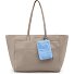  Color Kiss Shopper Bag Genuine Leather 45 cm Variant taupe