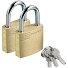  Luggage accessories luggage locks set of 2 cm Variant messingfarben
